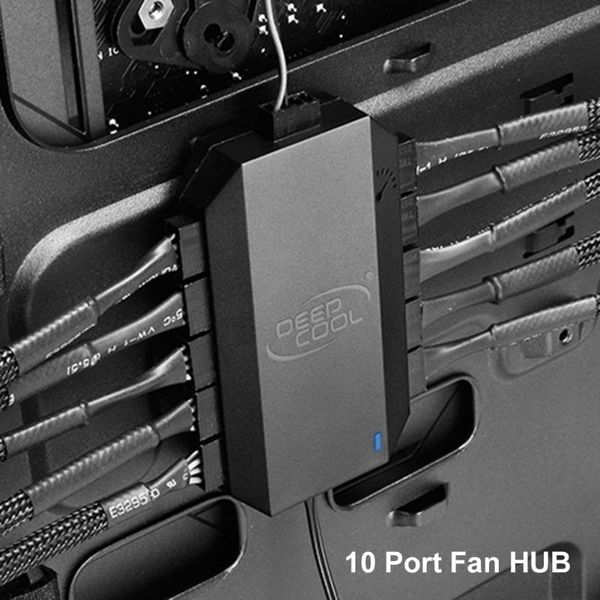 deepcool fh-10 3pin 4pin fan hub motherboard pwm case 12v 10 port intelligent speed regulation supports fans & coolings
deepcool fh-10 3pin 4pin fan hub motherboard pwm case 12v 10 port intelligent speed regulation supports fans & coolings