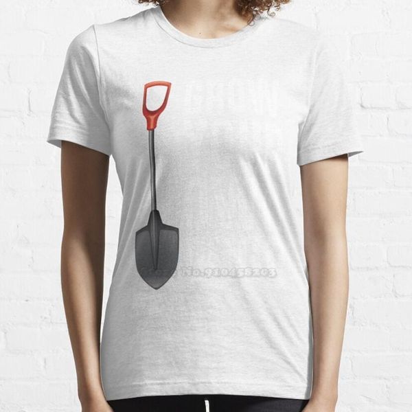 women's t-shirt funny gardener shovel plant garden natural food printed women t shirt summer style hip hop casual, White
women's t-shirt funny gardener shovel plant garden natural food printed women t shirt summer style hip hop casual, White