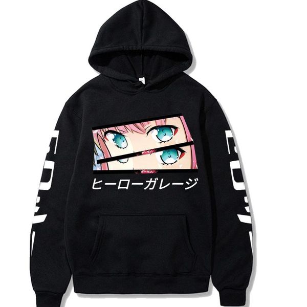 men's hoodies & sweatshirts darling in the franxx anime harajuku zero two eyes print hoodie men/women loose summer long-sleeve sweatsh, Black
men's hoodies & sweatshirts darling in the franxx anime harajuku zero two eyes print hoodie men/women loose summer long-sleeve sweatsh, Black