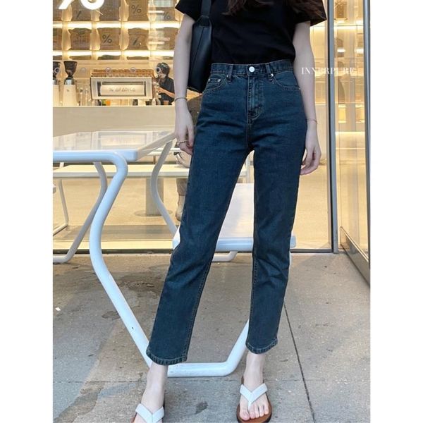 women's jeans large size clothing plump pants 2021 spring and autumn high waist slimming smoke tube cropped straight.kio, Blue
women's jeans large size clothing plump pants 2021 spring and autumn high waist slimming smoke tube cropped straight.kio, Blue