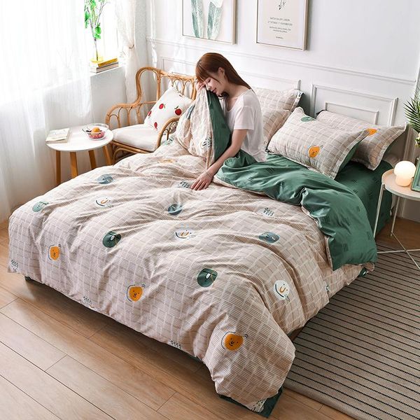 bedding sets pastoral bed sheet ab side duvet cover fitted pillowcase set single full size
bedding sets pastoral bed sheet ab side duvet cover fitted pillowcase set single full size