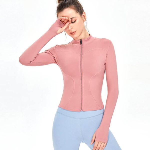 women's autumn winter long sleeve sports zip jacket quick dry slim solid yoga coats workout cycling gym running training clothes outfit
women's autumn winter long sleeve sports zip jacket quick dry slim solid yoga coats workout cycling gym running training clothes outfit