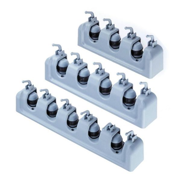hooks & rails 3/4/5 position wall mounted multi-functional mop broom holder magic plastic bathroom kitchen shelf storage
hooks & rails 3/4/5 position wall mounted multi-functional mop broom holder magic plastic bathroom kitchen shelf storage