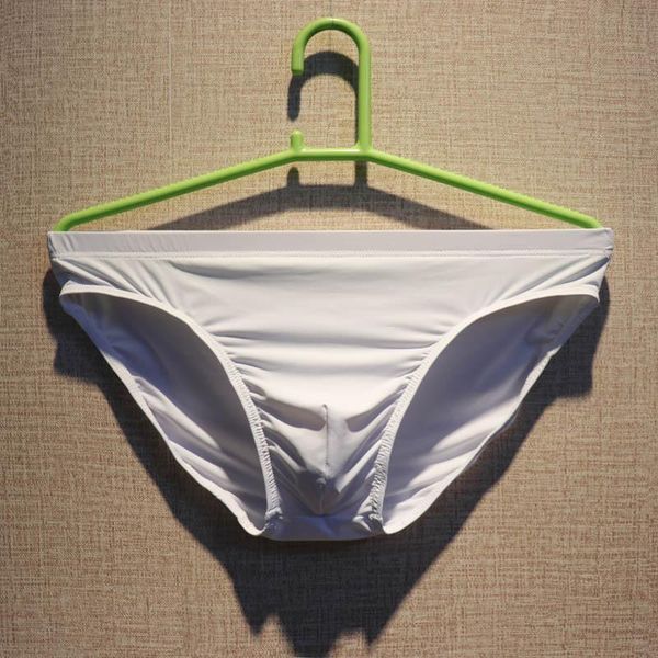 underpants soft ice silk men's underwear briefs youth and middle-aged low waist through airbag, Black;white
underpants soft ice silk men's underwear briefs youth and middle-aged low waist through airbag, Black;white