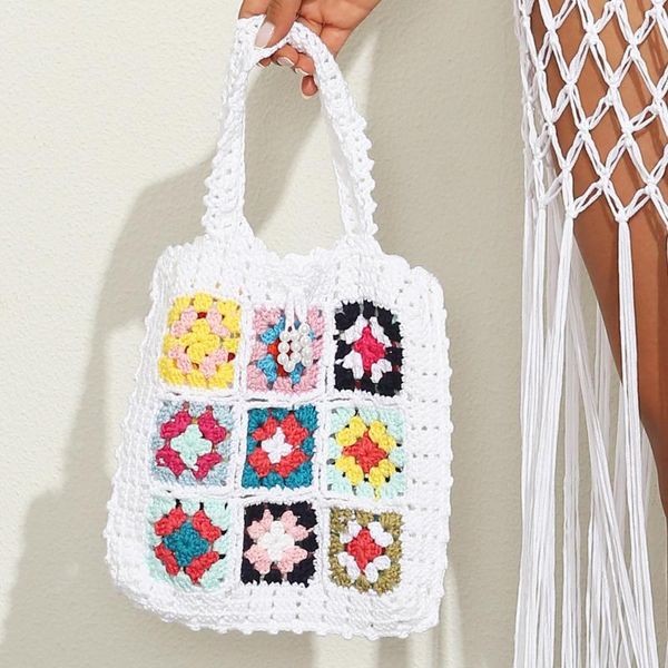 evening bags casual knitting large capacity tote designer pearls women handbags luxury floral shoulder big woven shopper bag 2021
evening bags casual knitting large capacity tote designer pearls women handbags luxury floral shoulder big woven shopper bag 2021