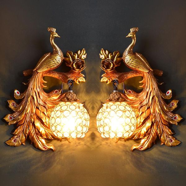 wall lamp vintage peacock resin led gold vanity luxury bedroom holiday decorations for home sconce mirror light luster
wall lamp vintage peacock resin led gold vanity luxury bedroom holiday decorations for home sconce mirror light luster