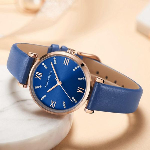 wristwatches minifocus elegant women watches blue leather strap casual ladies watch waterproof quartz wristwatch reloj muje, Slivery;brown
wristwatches minifocus elegant women watches blue leather strap casual ladies watch waterproof quartz wristwatch reloj muje, Slivery;brown