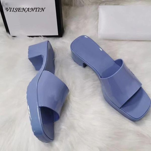 high heel platform rubber slippers open toe outdoor casual beach shoes summer flip flops pink black jelly design for women
high heel platform rubber slippers open toe outdoor casual beach shoes summer flip flops pink black jelly design for women