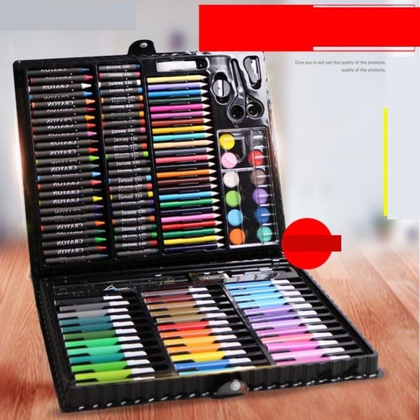 rvc 150 painting pens paint children's crayon student watercolor art supplies oil painting stick and brush color pen brushset stationer, Black;red
rvc 150 painting pens paint children's crayon student watercolor art supplies oil painting stick and brush color pen brushset stationer, Black;red