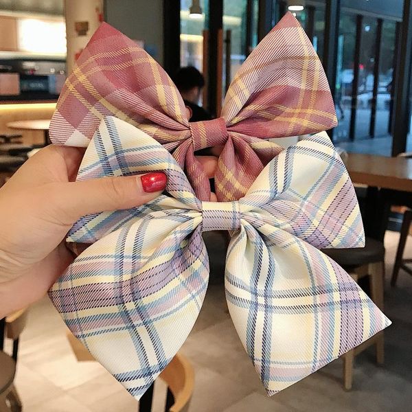 hair accessories 2021 girl's plaid bow hairpin korean ins net red super fairy uniform versatile back of the head clip headdress, Slivery;white
hair accessories 2021 girl's plaid bow hairpin korean ins net red super fairy uniform versatile back of the head clip headdress, Slivery;white