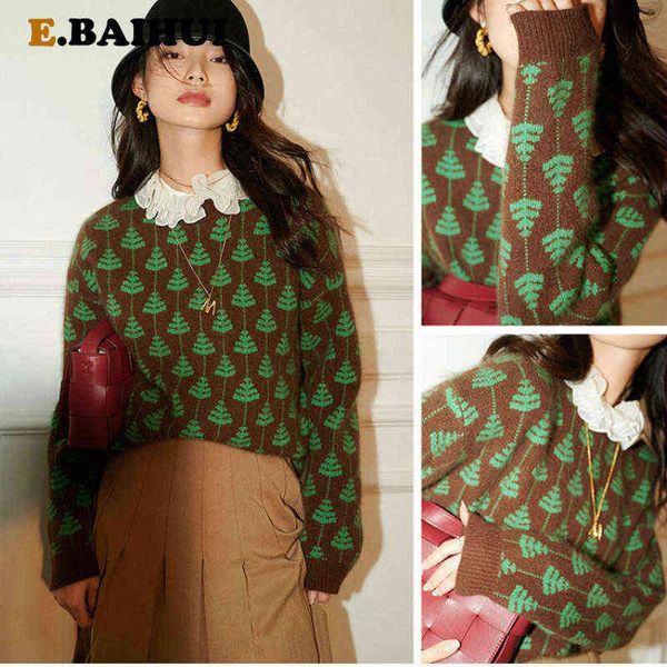 ebaihui leaf print knitted spring autumn sweater women o neck casual pullover and sweater knitting basic pullovers y1110, White;black
ebaihui leaf print knitted spring autumn sweater women o neck casual pullover and sweater knitting basic pullovers y1110, White;black