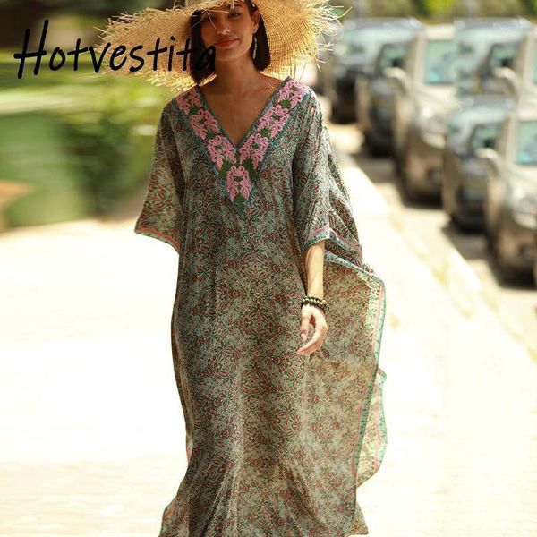 vestita green kaftan beach maxi dress pink flowers print summer tunic women v neck sarong beachwrap loose plus size cover up women's sw, White;black
vestita green kaftan beach maxi dress pink flowers print summer tunic women v neck sarong beachwrap loose plus size cover up women's sw, White;black
