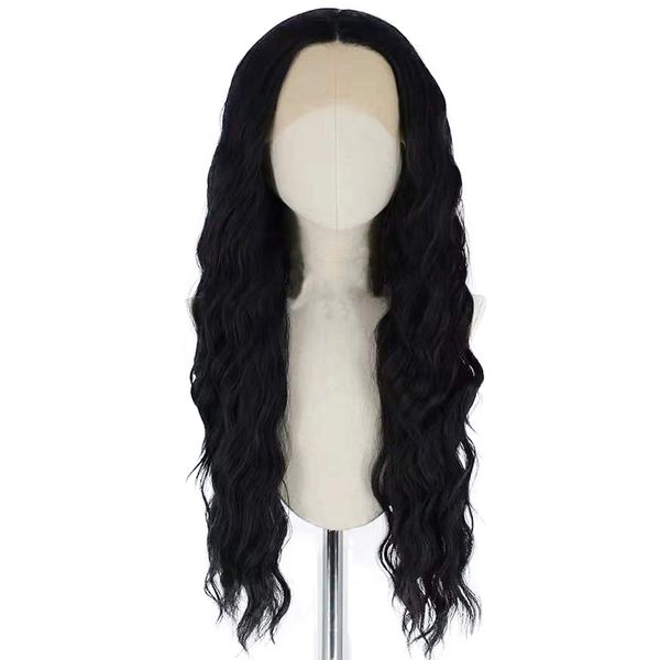 lx brand rongduouyi loose wave wig for women cosplay/daily use/party wig glueless synthetic lace front wig wave wigs heat resistant fiberfac, Black
lx brand rongduouyi loose wave wig for women cosplay/daily use/party wig glueless synthetic lace front wig wave wigs heat resistant fiberfac, Black