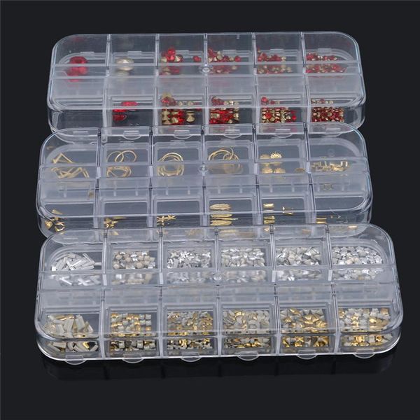 nail art decorations 12 grid mixed style moon star gold metal rivet studs 3d diy charm decoration accessories jewelry glitter manicure stone, Silver;gold
nail art decorations 12 grid mixed style moon star gold metal rivet studs 3d diy charm decoration accessories jewelry glitter manicure stone, Silver;gold