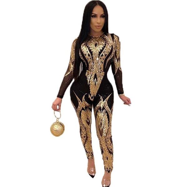 gold silver sequin bodycon mesh jumpsuit women see through party club rompers tight jumpsuits long pants women's &, Black;white
gold silver sequin bodycon mesh jumpsuit women see through party club rompers tight jumpsuits long pants women's &, Black;white