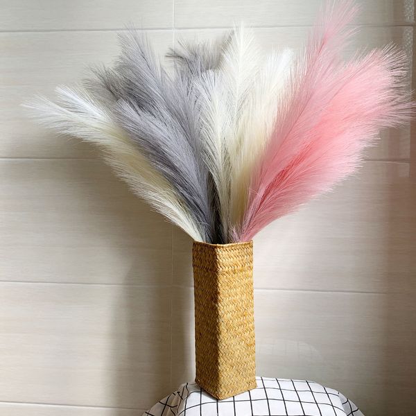 pampas grass decor artificia fowers fake bouquets white grey pink 80cm wedding home christmas decorations reed woven vase
pampas grass decor artificia fowers fake bouquets white grey pink 80cm wedding home christmas decorations reed woven vase