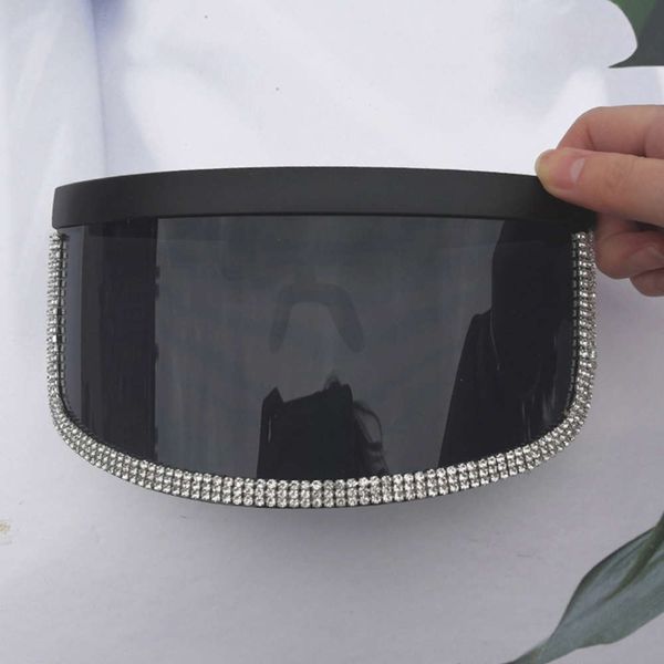 sunglasses oversized diamond goggle sunglasses women fashion one-piece sun for men female gafas shades uv400 mask glasses c19, Black
sunglasses oversized diamond goggle sunglasses women fashion one-piece sun for men female gafas shades uv400 mask glasses c19, Black