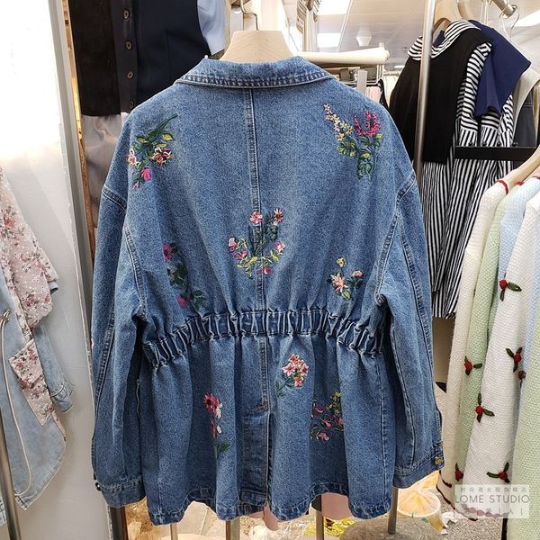 women's jackets floral-embroidered jean jacket, jacket casual high-waisted jeans for women 7hgx, Black;brown
women's jackets floral-embroidered jean jacket, jacket casual high-waisted jeans for women 7hgx, Black;brown