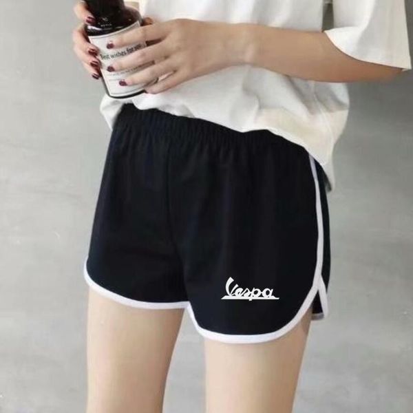women's shorts summer vintage track women femme loose high waist fashion print harajuku spodenki damskie girl comfortable bottoms, White;black
women's shorts summer vintage track women femme loose high waist fashion print harajuku spodenki damskie girl comfortable bottoms, White;black