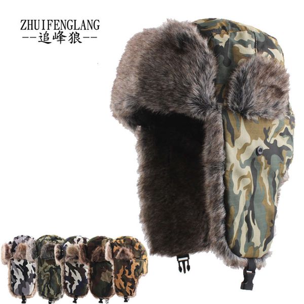 winter outdoor camouflage lei feng riding windproof plush thickened snow warm ear northeast hat, Blue;gray
winter outdoor camouflage lei feng riding windproof plush thickened snow warm ear northeast hat, Blue;gray