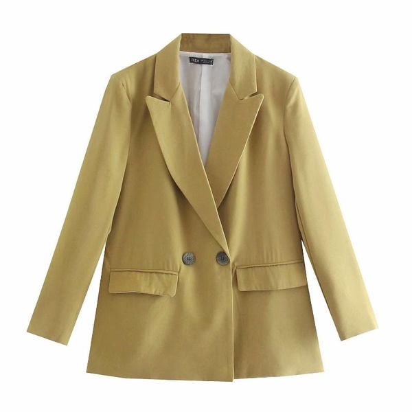 women's suits & blazers the europe and united states in autumn wind dress 2021 double-breasted suit coat 9779, White;black
women's suits & blazers the europe and united states in autumn wind dress 2021 double-breasted suit coat 9779, White;black
