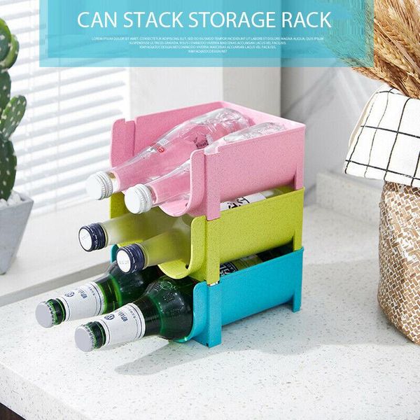 storage bottles & jars stackable space saver fridge cupboard drinks rack box tray holder dc156
storage bottles & jars stackable space saver fridge cupboard drinks rack box tray holder dc156