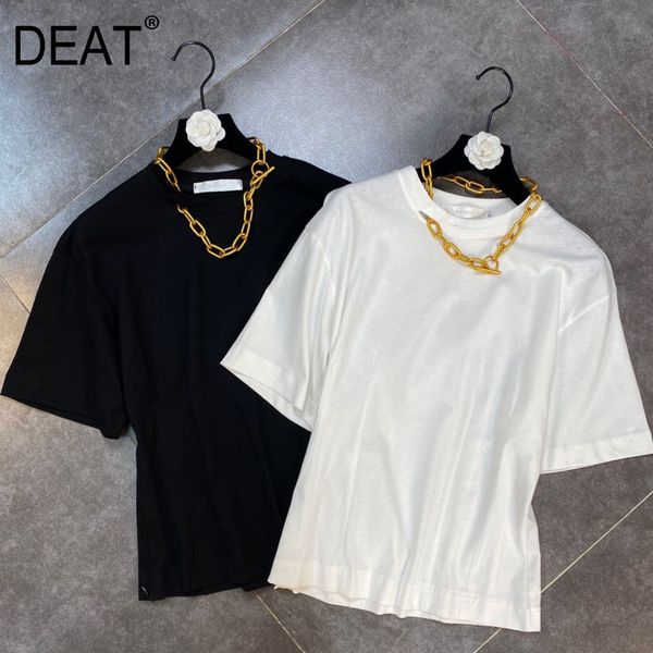 women t-shirt solid color round neck short sleeve fashion spring summer ladies hr449 210525, White
women t-shirt solid color round neck short sleeve fashion spring summer ladies hr449 210525, White
