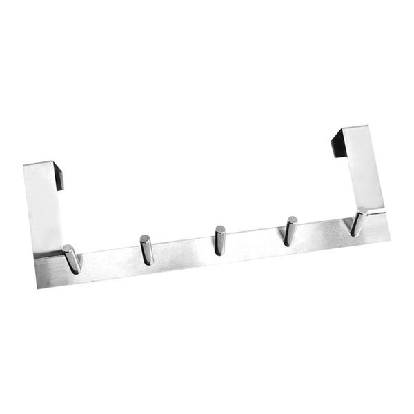hooks & rails stainless steel over the door hook creative hanger organizer rack for coat towel bag (large)
hooks & rails stainless steel over the door hook creative hanger organizer rack for coat towel bag (large)