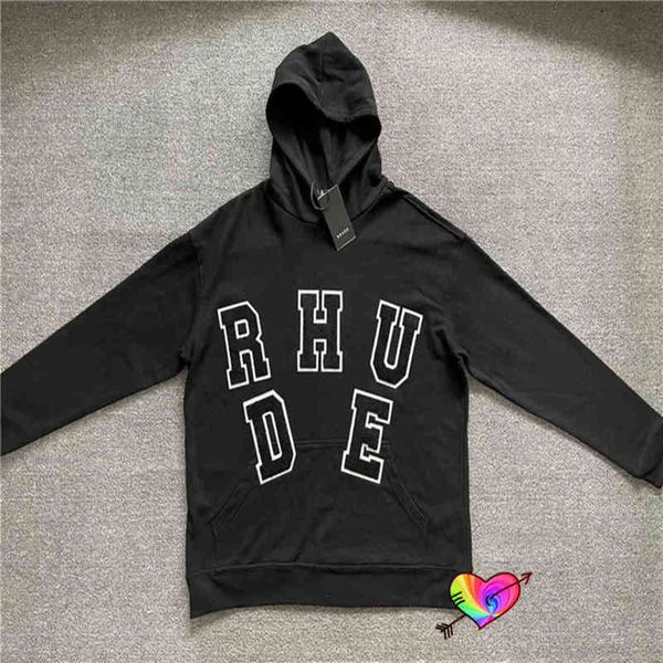original designer rhude flocking hoodie cotton embroidery soft sweatshirt couple style street hip-hop loose black s-xl size
original designer rhude flocking hoodie cotton embroidery soft sweatshirt couple style street hip-hop loose black s-xl size