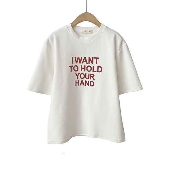 women's t-shirt summer t shirt short sleeve letter print white cotton t-shirts vintage for tees blusa v3x8
women's t-shirt summer t shirt short sleeve letter print white cotton t-shirts vintage for tees blusa v3x8