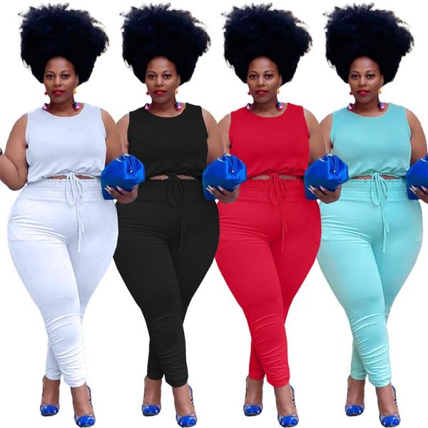 plus size tracksuits women pure color leisure round collar lace-up tight pants sports two piece suit 4xl 5xl wholesale drop, Black
plus size tracksuits women pure color leisure round collar lace-up tight pants sports two piece suit 4xl 5xl wholesale drop, Black