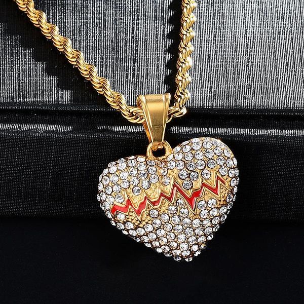 pendant necklaces exquisite and simple men's zircon heart-shaped metal temperament necklace gift jewelry, Silver
pendant necklaces exquisite and simple men's zircon heart-shaped metal temperament necklace gift jewelry, Silver