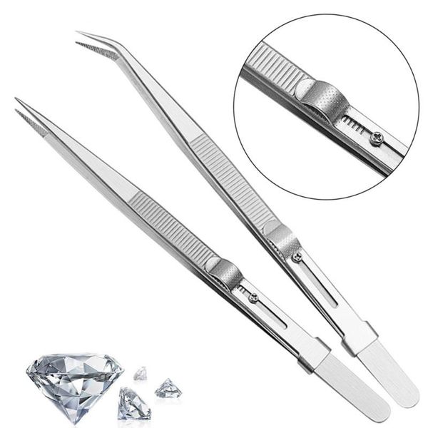 professional hand tool sets precision adjustable slide lock tweezers 6.38" anti static forceps for jewelry electronic components holdin
professional hand tool sets precision adjustable slide lock tweezers 6.38" anti static forceps for jewelry electronic components holdin