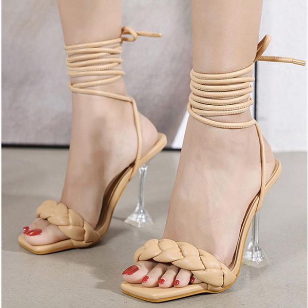 sandals 2021 summer fashion design weave women transparent strange high heels ladies open toe shoes, Black
sandals 2021 summer fashion design weave women transparent strange high heels ladies open toe shoes, Black