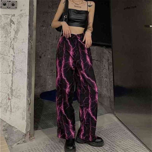 y2k women's pants harajuku high street purple lightning casual loose oversized wide leg summer fashion tee 210720, Blue
y2k women's pants harajuku high street purple lightning casual loose oversized wide leg summer fashion tee 210720, Blue