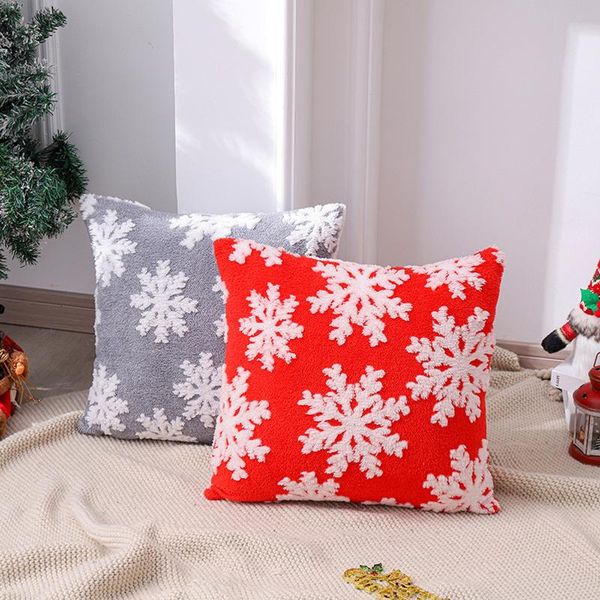 pillow christmas cover snowflake embroidery square pillowcase accessories for home el
pillow christmas cover snowflake embroidery square pillowcase accessories for home el