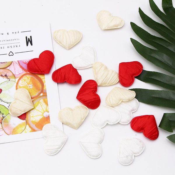 60pcs 35mm white red cream wrinkle 3d sponge satin fabric heart petals accessory wedding table bed valentine decoration party
60pcs 35mm white red cream wrinkle 3d sponge satin fabric heart petals accessory wedding table bed valentine decoration party