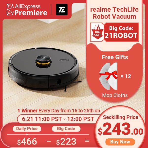 smart home control 2021 est realme techlife robot vacuum cleaner 2-in-1 sweep&wet mopping floors 3000pa suction lidar laser navigation for
smart home control 2021 est realme techlife robot vacuum cleaner 2-in-1 sweep&wet mopping floors 3000pa suction lidar laser navigation for
