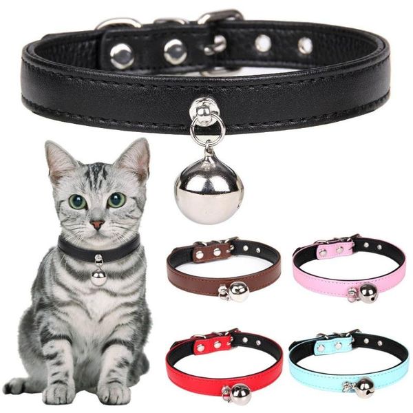 cat collars & leads yishanbangshui leather dog collar with bell padded necklace adjustable chihuahua puppy for small medium
cat collars & leads yishanbangshui leather dog collar with bell padded necklace adjustable chihuahua puppy for small medium