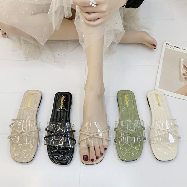 clear jelly shoes woman slippers transparent women summer flat gladiator low heels lace up ladies roman beach, Black
clear jelly shoes woman slippers transparent women summer flat gladiator low heels lace up ladies roman beach, Black