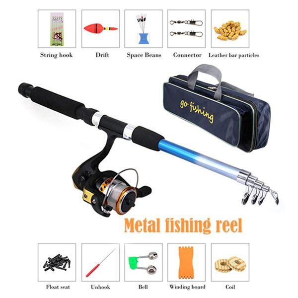 1.8m fishing rod reel combo full kit float spinning set with hooks lures barrel swivels storage bag suit boat rods
1.8m fishing rod reel combo full kit float spinning set with hooks lures barrel swivels storage bag suit boat rods