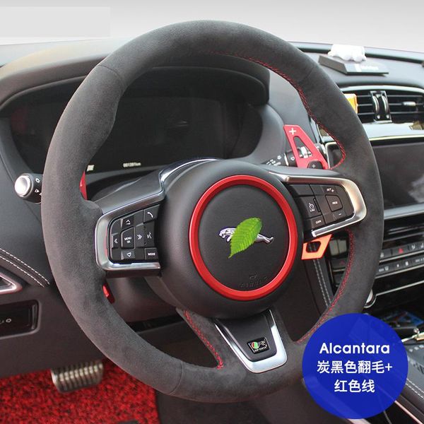 steering wheel cover for jaguar xf xjl xe f-pace f-type auto alcantara suede hand-stitch grip cover interior car accessories
steering wheel cover for jaguar xf xjl xe f-pace f-type auto alcantara suede hand-stitch grip cover interior car accessories