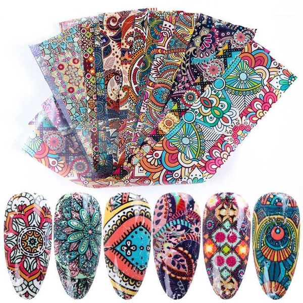 16pcs/pack nail foil multi-pattern ethnic style retro stickers transfer paper decals adhesive decal art decoration1, Black
16pcs/pack nail foil multi-pattern ethnic style retro stickers transfer paper decals adhesive decal art decoration1, Black
