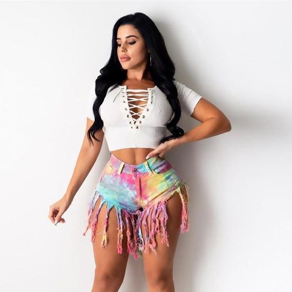 women's jeans high waisted short for women pants skinny tie dye fringe denim shorts streetwear club tassel plus size, Blue
women's jeans high waisted short for women pants skinny tie dye fringe denim shorts streetwear club tassel plus size, Blue