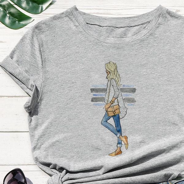 casual breathable the beauty in women white is walking graphic print personality pop design vogue
casual breathable the beauty in women white is walking graphic print personality pop design vogue