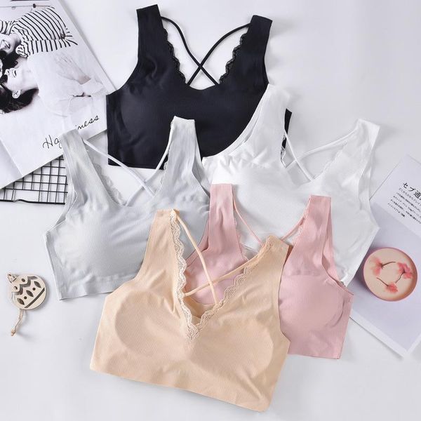yoga outfit summer cross back underdwear women seamless ruffle sport bra running bralette sleep crop girls 2021 vest
yoga outfit summer cross back underdwear women seamless ruffle sport bra running bralette sleep crop girls 2021 vest