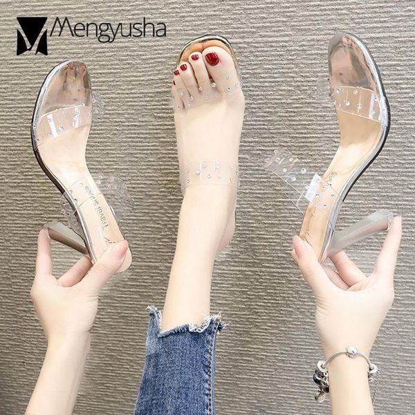 dress shoes bling crystal clear band open toe slingback pvc pumps women sandals femme slippers metal stiletto high heels 2021, Black
dress shoes bling crystal clear band open toe slingback pvc pumps women sandals femme slippers metal stiletto high heels 2021, Black