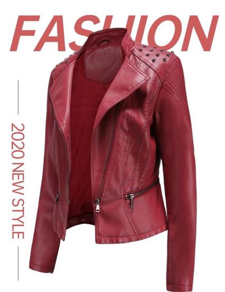 women's leather jacket spring 2021 leisure and warm multicolor big yards locomotive coat & faux, Black
women's leather jacket spring 2021 leisure and warm multicolor big yards locomotive coat & faux, Black