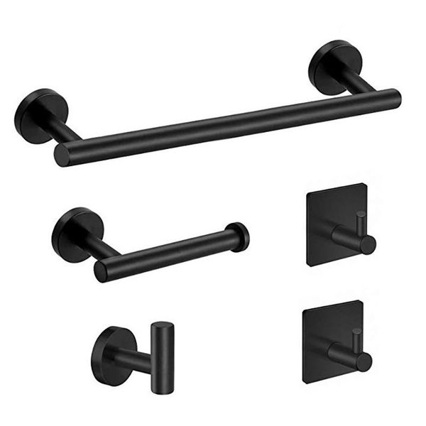 bath accessory set bathroom hardware black robe hook towel rail bar rack shelf tissue paper holder toothbrush accessories
bath accessory set bathroom hardware black robe hook towel rail bar rack shelf tissue paper holder toothbrush accessories