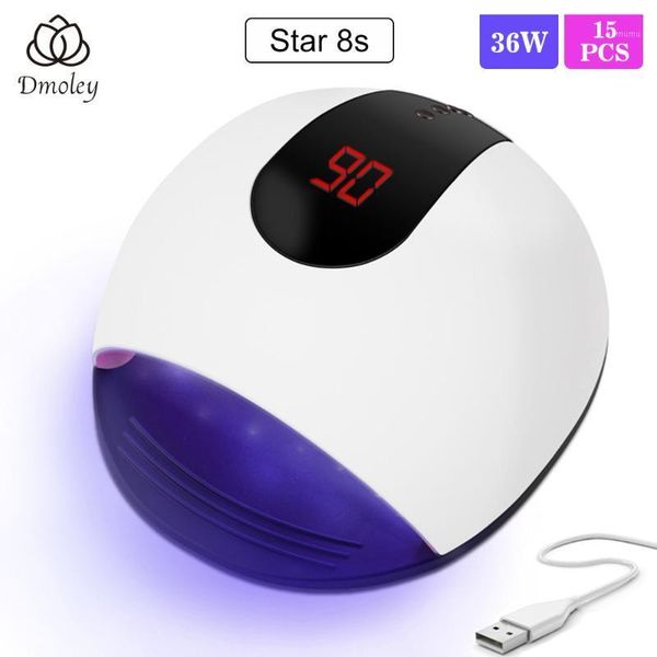 dcovor 36w uv lamp led for nails nail dryer 15pcs curing all gels with sensor usb charge art tools1
dcovor 36w uv lamp led for nails nail dryer 15pcs curing all gels with sensor usb charge art tools1